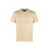 MCM Mcm Cotton Crew-Neck T-Shirt Beige