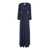 MOMONÌ Artemisia Lurex Maxi Dress BLUE