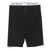 Off-White Off-White Logo-Waistband Zipped Shorts BLACK/BLACK