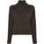 Peserico Peserico Wool Sweater With Rhinestones BROWN