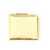 Comme des Garçons Comme Des Garçons Leather Wallet Unisex GOLD