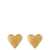 Dolce & Gabbana Logo heart earrings Gold