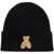 Palm Angels "Beanie Hat - Bear In BLACK BROWN