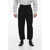 STUDIO NICHOLSON Tapered Fit Ezra Pants With Belt Loops Black