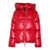 Parajumpers WATER LILY - WOMAN HOODED DOWN JACKET Red