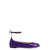 Valentino Garavani Valentino Garavani Valentino Garavani - Tan-Go Leather Ballet Flats PURPLE