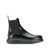 Alexander McQueen Alexander McQueen Hybrid Leather Chelsea Boots Black