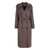 Elisabetta Franchi Elisabetta Franchi Wool Trench Coat GREY