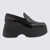 Hogan Hogan Black Leather Loafers Black