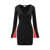 JW Anderson JW Anderson Contrast Dress Black