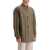 Ralph Lauren Custom Fit Cotton Stretch Shirt 6538 KHAKI/OLIVE MULTI