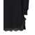 Pinko Black Short Dress With Cut-Out Details In Cashmere Blend Woman Black