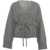 Second Female Wrapped knit cardigan 'Brook' Grey