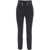 Elisabetta Franchi Straight-cut trousers in crêpe Black