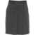 Kaos Mini skirt with pleats Black