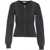 LIU JO SPORT Knit cardigan with zipper Black