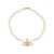 Vivienne Westwood Pearl Choker With Orb Bas-Relief GOLD