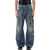 MISBHV Misbhv Malibu Blue Denim Cargo Trousers MALIBU BLUE