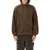 Dime Dime Coverstich Sherpa Fleece MILITARY BROWN