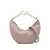 Valentino Garavani Valentino Garavani Vlogo Moon Small Leather Shoulder Bag Grey