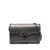 Valentino Garavani Valentino Garavani Rockstud Small Laminated Leather Shoulder Bag GREY