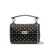 Valentino Garavani Valentino Garavani Rockstud Spike Medium Leather Shoulder Bag Black