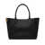 Valentino Garavani Valentino Garavani Vlogo Side Small Leather Tote Bag Black