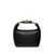 Valentino Garavani Valentino Garavani Vlogo Bold Leather Mini Bag Black