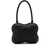 Ganni Ganni Butterfly Recycled Leather Handbag Black