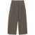 STUDIO NICHOLSON Studio Nicholson Wide Leg Cropped Trousers BROWN