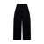 STUDIO NICHOLSON Studio Nicholson Wide Leg Cotton Trousers Black