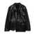 Comme des Garçons Comme Des Garçons Leather Effect Blazer Jacket Black