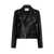 IVY & OAK 'Lanny Sue' Black Biker Jacket With Notched Revers In Leather Woman Black