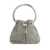 Jimmy Choo Jimmy Choo Micro Bon Bon Crystal Embellished Bucket Bag SILVER