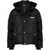 DSQUARED2 DSQUARED2 Logo Print Padded Puffer Jacket Black