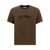 AMI Paris AMI Paris "Ami Paris" T-Shirt BROWN