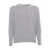 Kangra RIBBED CREWNECK SWEATER White