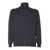 Rrd amos cotton full zip knit Black  