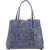 Alaïa Mina 25 Handbag BLEU TURQUIN