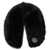 Blugirl Faux fur collar with brooch Black