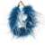 MVM Necklace with feathers Blue