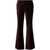 forte_forte Forte_Forte Flared Velvet Pants BROWN