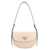 Prada Prada Prada Arqué Leather Shoulder Bag Beige