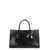 Michael Kors Michael Kors Scarlett Media Leather Handbag Black