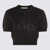 Alexander Wang Alexander Wang Black Cropped Sweater Black