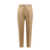 Gucci Gucci Web Detail Cotton Trousers Beige