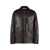 Gucci Gucci Calf Leather Jacket BROWN