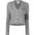 Thom Browne Thom Browne Cropped Cardigan GREY