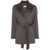 P.A.R.O.S.H. P.A.R.O.S.H. Leak Wool Cardi-Coat Brown