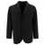 Goldwin Goldwin "Wool Blend Twill 2B" Blazer Black